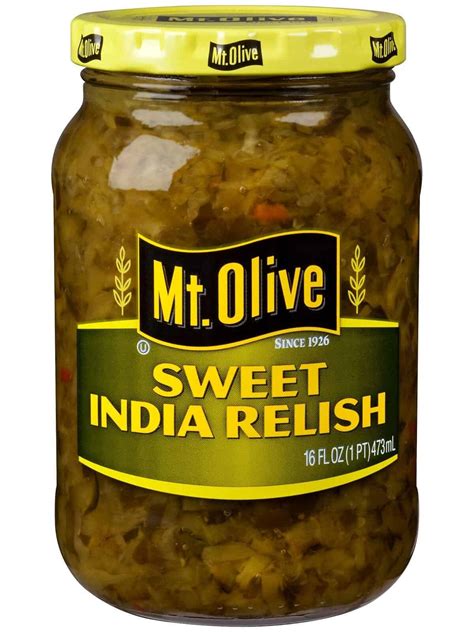Hot & sweet chicken salad ingredients, recipe directions, nutritional information and rating. Sweet India Relish - Mt Olive Pickles