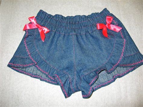 Cute Ruffled Shorts Sewing Pattern Ruffled Shorts Pdf Sewing Etsy