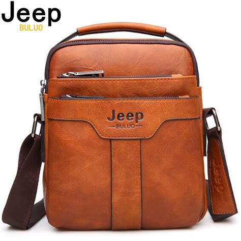 Jeep Buluo Brand Men Messenger Bags Large Capacity Handbag For Man