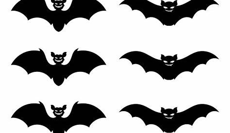 15 Best Free Printable Halloween Bat Template for Free at Printablee.com