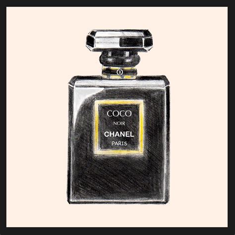 Illustrated Lines: Chanel Perfume Illustration | Chanel perfume, Chanel perfume bottle, Perfume