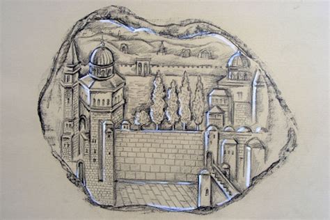 Jerusalem Sketch At Explore Collection Of