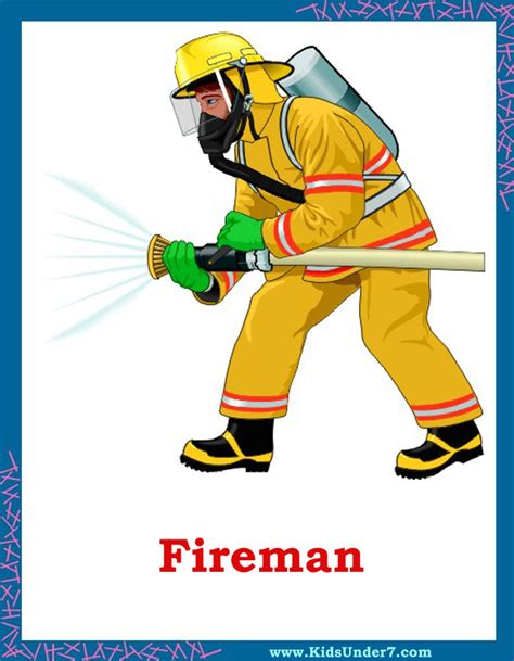 Pin By Valentina Pahoki On Tablice Flashcards Fireman Flashcards