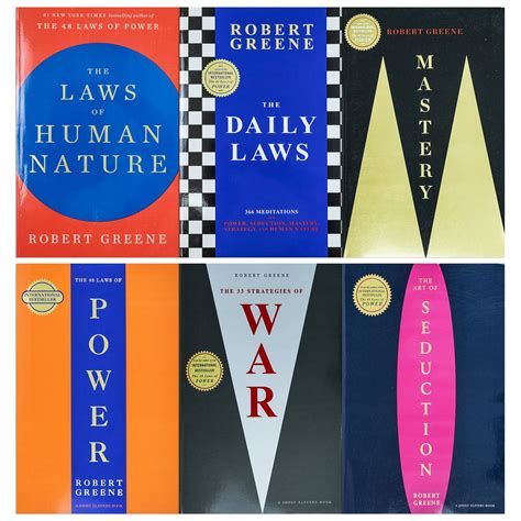 The Modern Machiavellian Series 6 Books Collection Set By Robert Greene