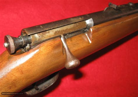 Jc Higgins Model 10124 Sears 22 Sllr Single Shot Bolt Action Rifle