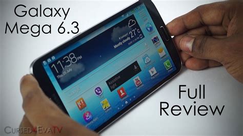 Galaxy Mega 63 Review Big Phone Or Small Tablet Youtube