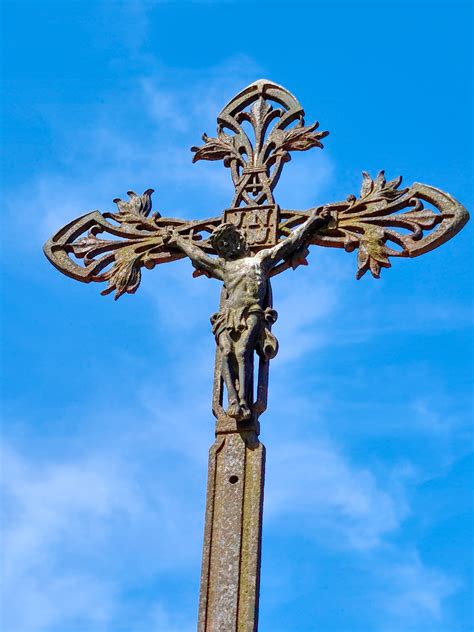 Cruce Creștină Ruginită Poza Gratuite Public Domain Pictures