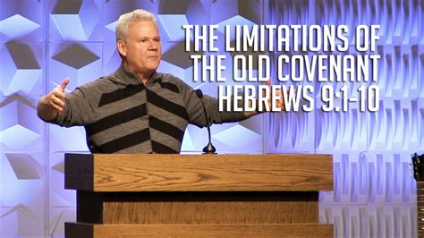 In a thesis the scope defines exactly what will be covered in a study while the limitations are the constraining aspects that may have infl. Hebrews 9:1-10, The Limitations Of The Old Covenant - YouTube