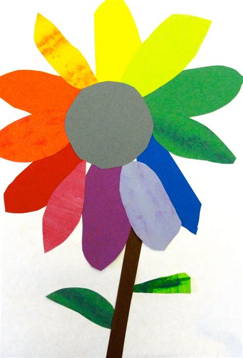 Colorwheel Bouquet Art Lesson | Deep Space Sparkle | Kindergarten art