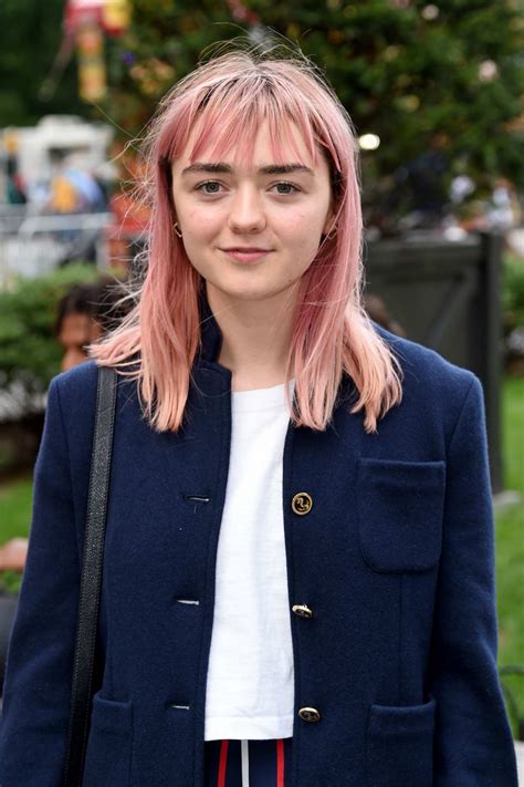 Maisie Williams Attends Thom Browne The Officepeople Performance