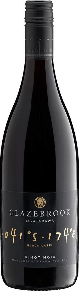 Glazebrook Marlborough Pinot Noir 2018 Buy Nz Wine Online Black Market