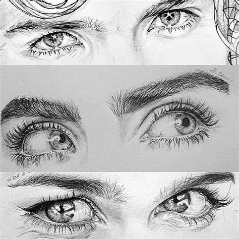 Beautiful Eye Studies B Pencil Art Drawings Eye Drawing Eye Painting