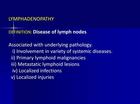 Ppt Lymphadenopathy Dr Manjit Singh Saren Pathologist Mahsa