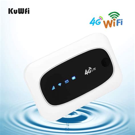 Kuwfi Unlocked 4g Lte Mobile Wi Fi Router Mini Mobile Hotspot Portable