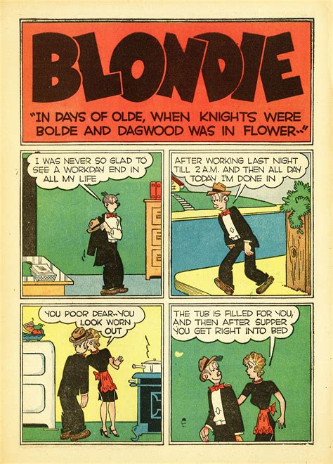 Old Fashioned Comics Blondie Comics 01 15 1947 1950 Complete Series David Mckay Publ