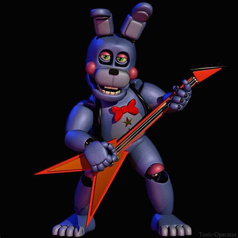 6 Random Characters To Render 56 Rockstar Bonnie By Toxic Operator On