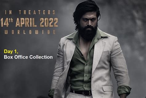 Kgf 2 Box Office Collection Day 1 Box Office Earnings