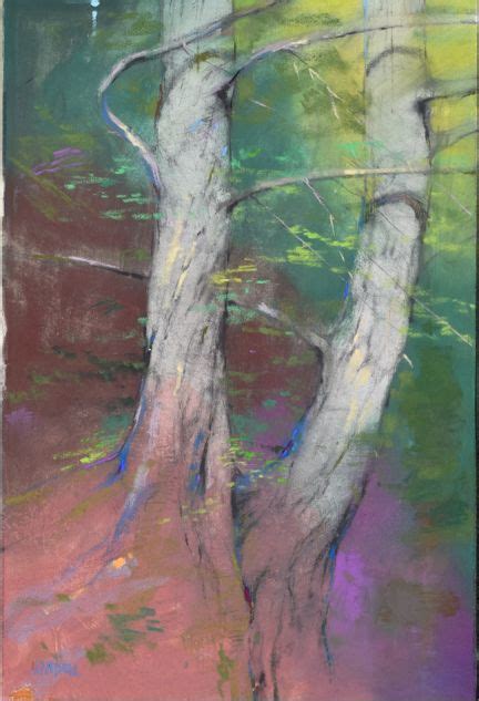 Art Videos On How To Paint Trees In The Landscape Using Pastels Oil