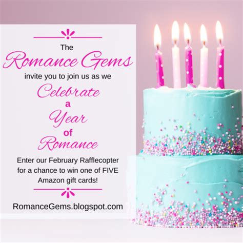 Open to residents of us and canada, who are the age of majority. Happy Anniversary to the #RomanceGems in 2020 | Happy ...