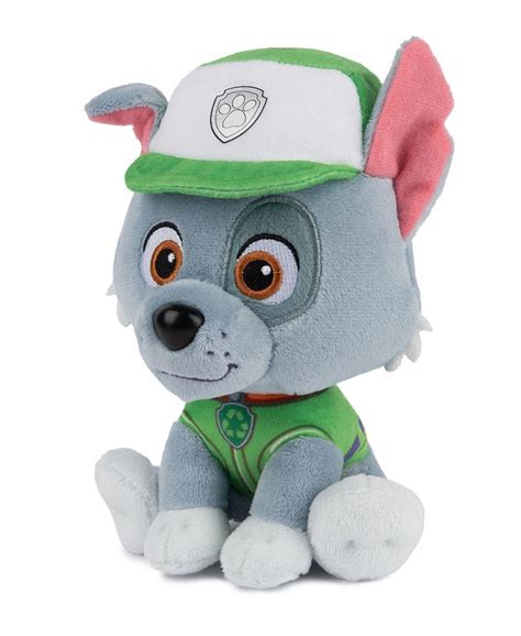 Paw Patrol Rocky In Signature Recycling Uniform Plush Toy Macys