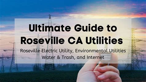 ULTIMATE Roseville CA Utilities Guide 💡 | Roseville Electric Utility
