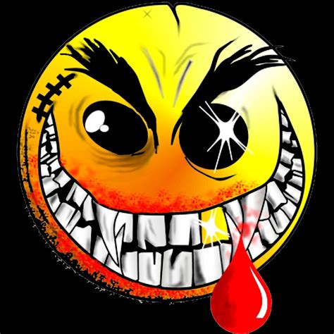 Scary Smiley Face By Hauntersdepot Redbubble