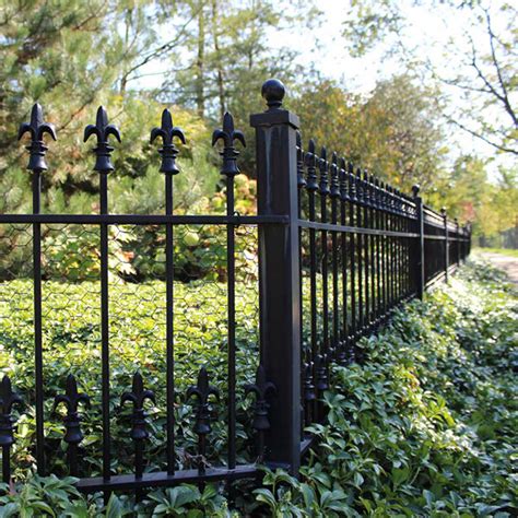 Decorative Wrought Iron Fence Designs