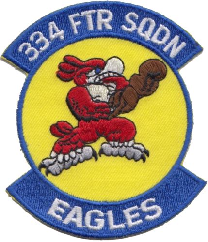 334th Fighter Squadron 334 Fs United States Air Force Usaf Embroidered