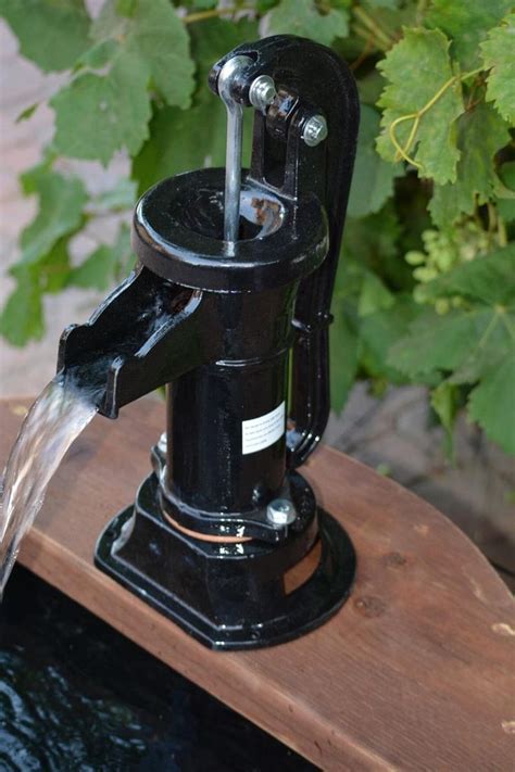 1/2 Whiskey Barrel Fountain Old Fashion Water Pump | Etsy | Barrel