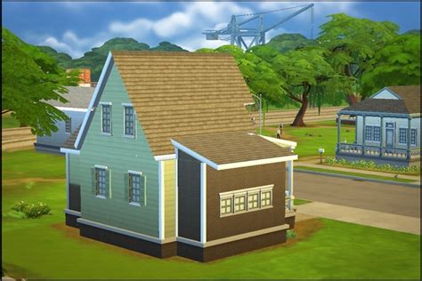 New Streamlet Single House By Hallgerd At Mod The Sims Sims 4 Updates