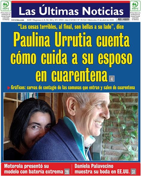 Paulina urrutia | < student of forest engineering. Paulina Urrutia cuenta cómo cuida a su esposo en ...