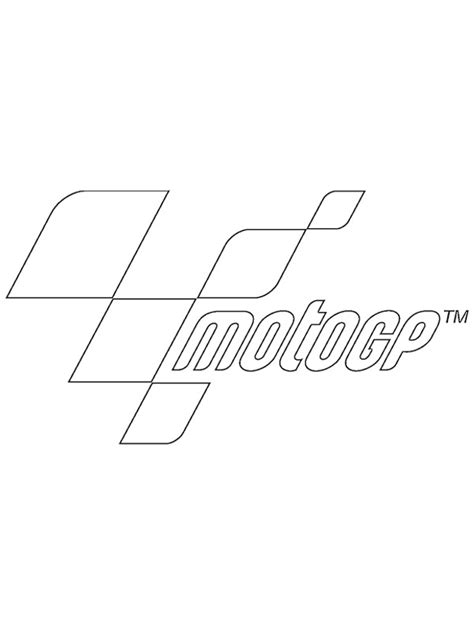 Motogp Logo Coloring Page Funny Coloring Pages