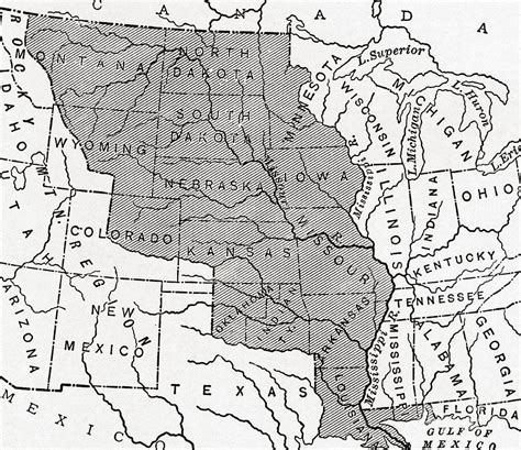 The louisiana purchase was the acquisition by the united states of more than 530 million acres of territory from france in 1803, at the cost of about three cents per acre; Map showing The Louisiana Purchase Painting by American School