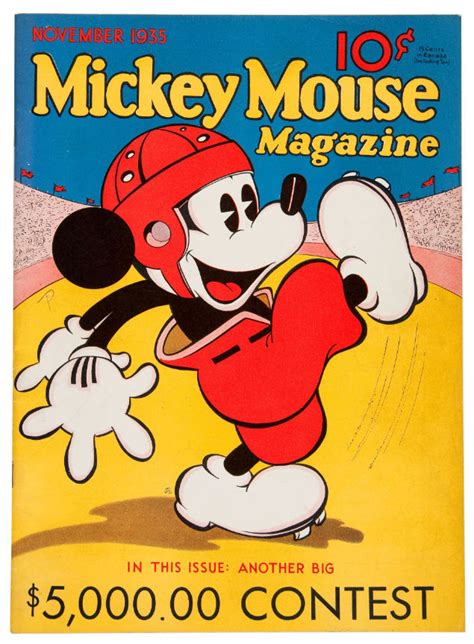 Hakes Mickey Mouse Magazine Vol 1 No 3 Nov 1935