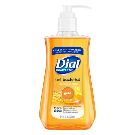 Antibacterial soaps have all the same properties as regular soap, but with an extra ingredient added that is intended to stop the bacteria remaining on your skin from replicating. Dial Antibacterial Liquid Hand Soap, Gold, 7.5 Ounce ...