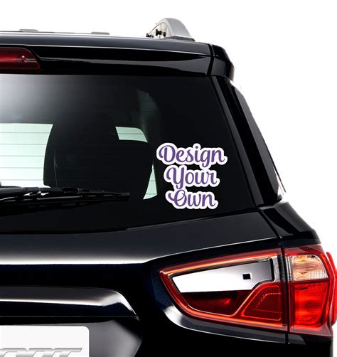 Design Your Own Personalized Graphic Car Decal Youcustomizeit