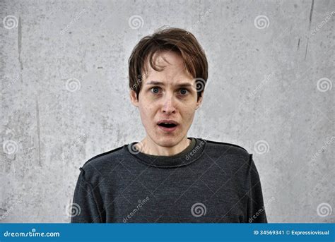 Young Man With A Look Of Evil Stock Image Image Of Negative Hood