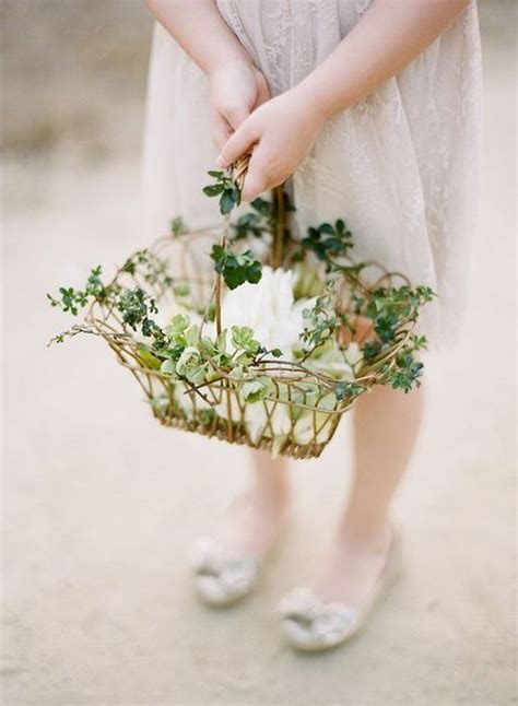 27 Cutest Flower Girl Baskets And Their Alternatives Wedding Flower