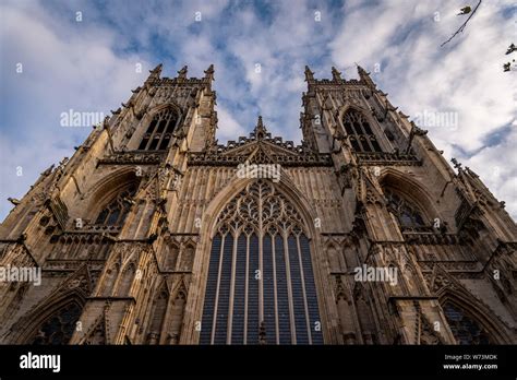 York England December 12 2018 Magnificent York Minster Cathedral