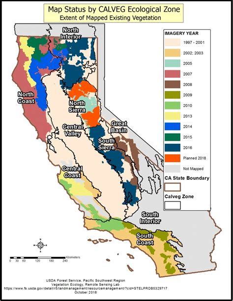 Region 5 Resource Management Usda Map California Printable Maps