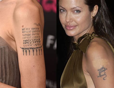 Share More Than Angelina Jolie Arm Tattoo Coordinates Latest Vova Edu Vn