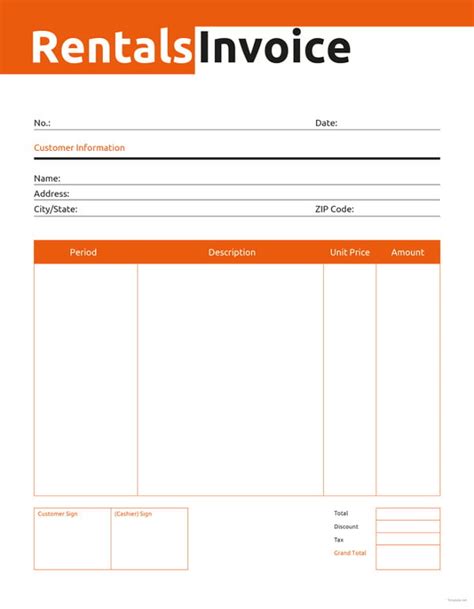 Free Printable Invoice Template 35 Free Word Excel Pdf Documents