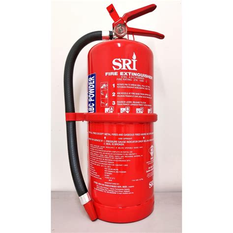 Check out the types of fire extinguishers and get a basic fire fighting kit now! 6 KG DRY POWDER FIRE EXTINGUISHER BRAND SRI | Shopee Malaysia