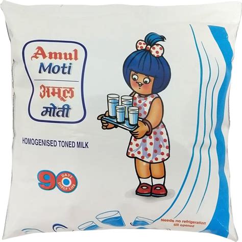 Amul Moti Toned Milk Price In India Buy Amul Moti Toned Milk Online