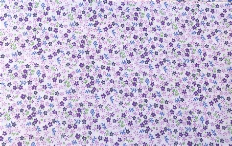 Small Purple Flower Print Fabric A Little Sweetness Floral Etsy