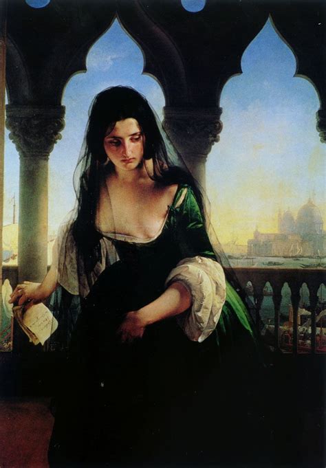 Accusa Segreta 1847 1848 Francesco Hayez Italian 1791 1882 Oil