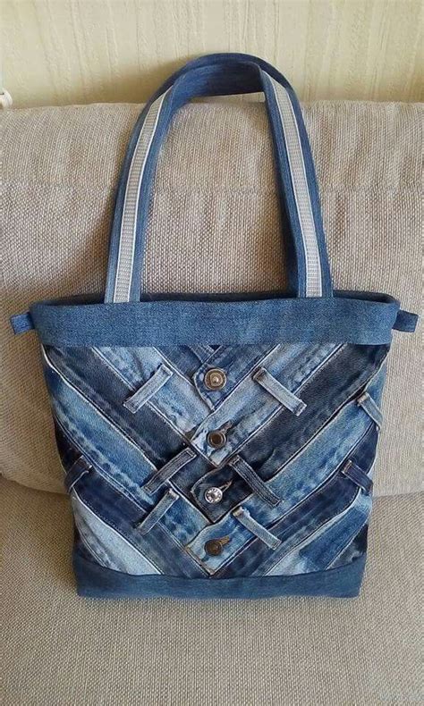 Amazing Outfits Denim Tote Bags Bag From Old Jeans Denim Purse