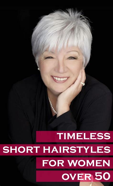 These hairstyles are the best for those with a narrow and long face where the hair compliments your face and frames it well. Timeless Short Hairstyles for Women Over 50 - CircleTrest