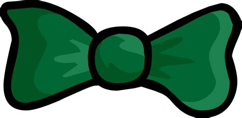 Green Bowtie Club Penguin Wiki Fandom Powered By Wikia Clipart