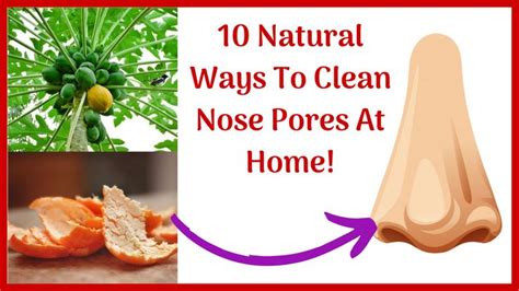 How To Clean Nose Pores 10 Ultimate Home Remedies Clean Nose Pores